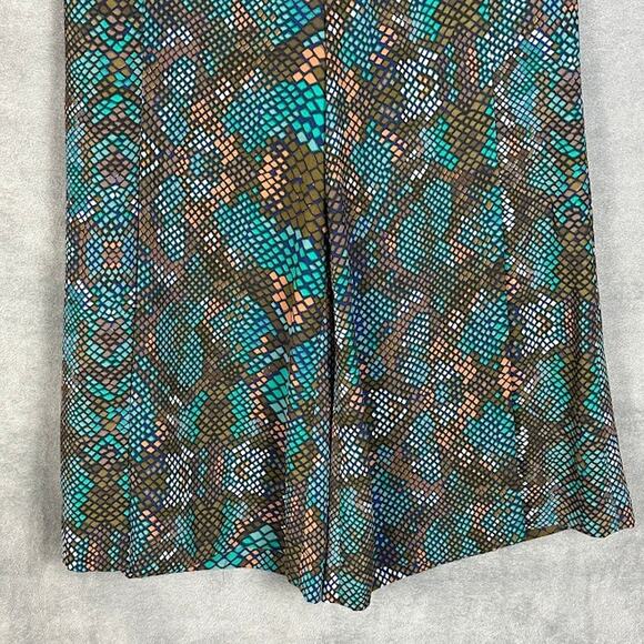 Anthropologie Pants Womens 2 Blue Essential Culotte Wide Leg Cropped Preppy - Picture 3 of 14